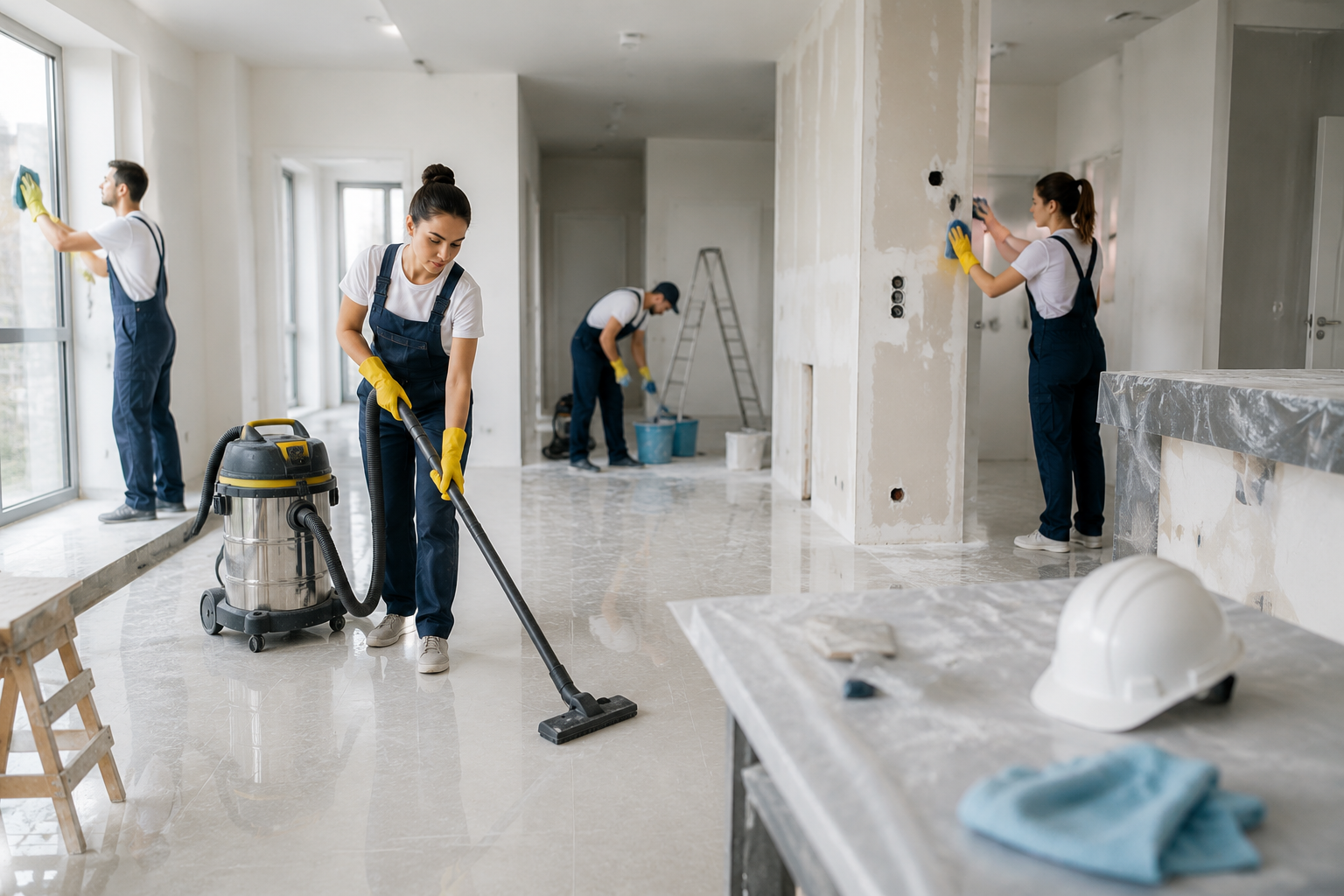 post construction & post renovation cleaning