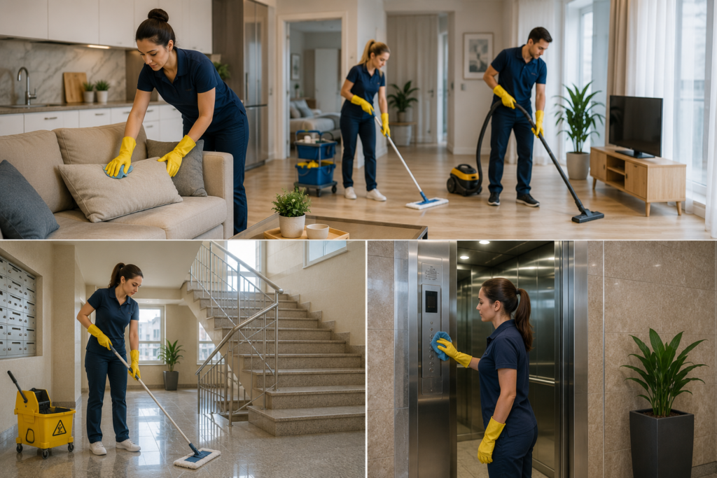 residential & common area cleaning