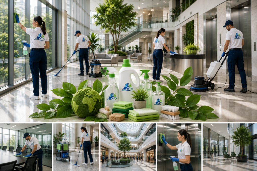 Curățenia ecologică pentru clădirile comerciale – O alegere inteligentă pentru afaceri article